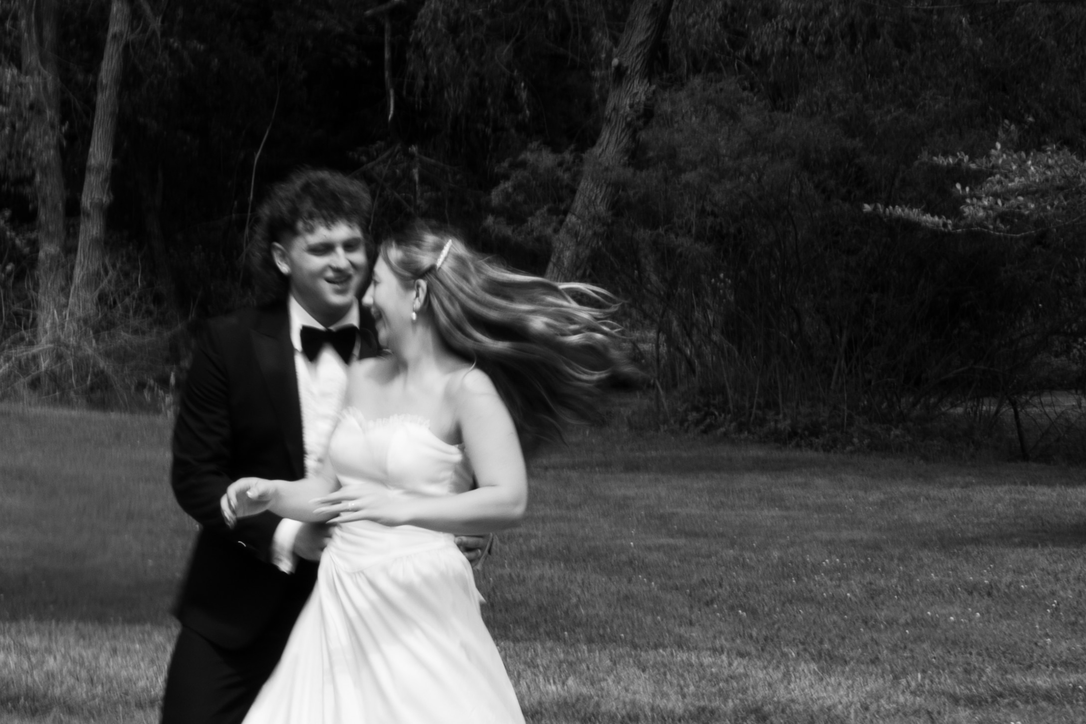 couple dancing together during their wedding